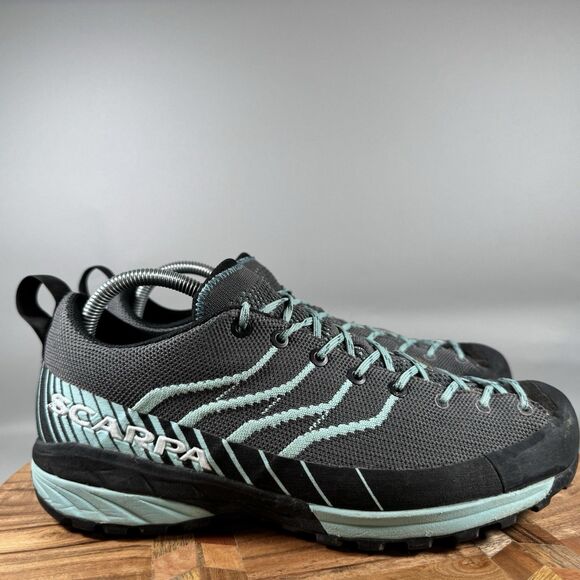 Scarpa Mescalito Approach Shoes Womens Size 10 Gray Hiking Lace Up - Picture 1 of 8